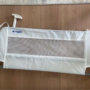 Regalo White Mesh Crib/Baby Bed Rail Guard